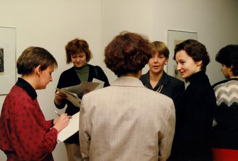 Od lewej Agnieszka Skalska (ms, Rezydencja Księży Młyn), red. Beata Ostojska (Dziennik Łódzki), x, Katarzyna Jasińska (Dział Promocji), red. Marzena Bomanowska (Gazeta Łódzka)